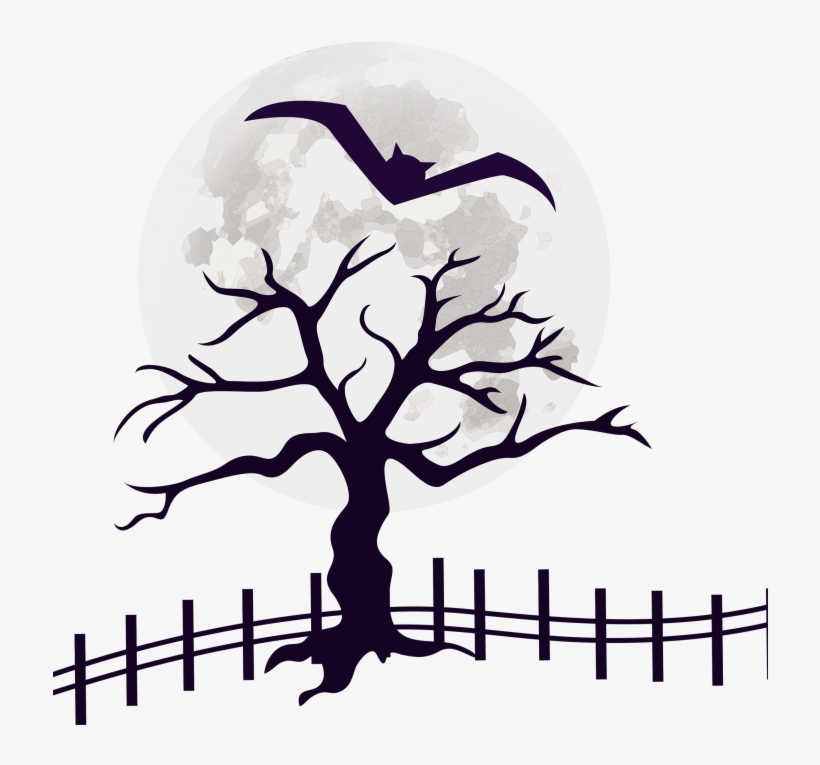 Tribal Cypress Tree Root Silhouette Tattoo, transparent png