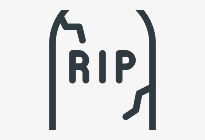 Graves Clipart Rest In Peace - Rip Png, transparent png