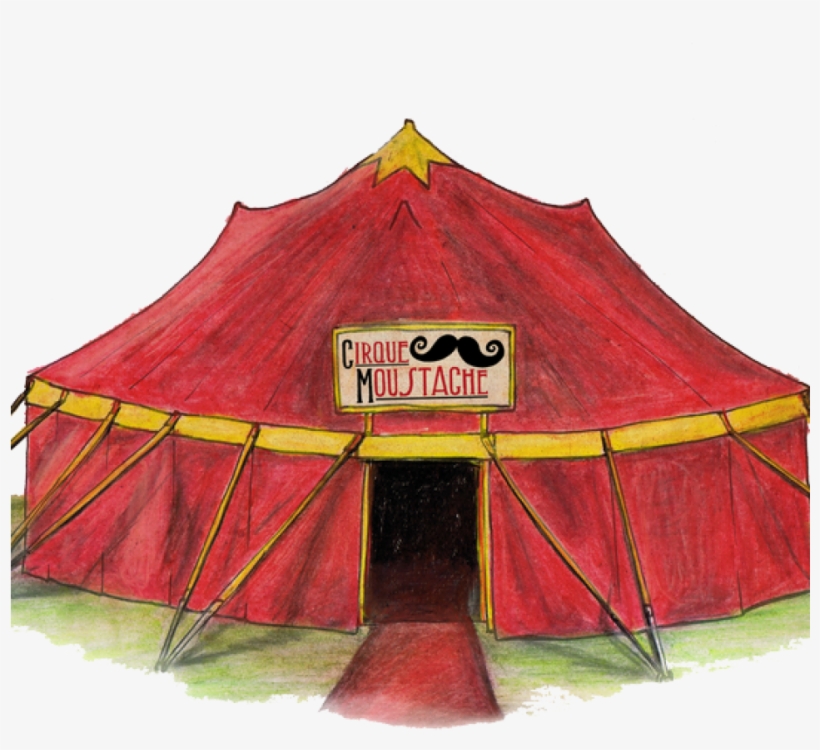 Cirque Moustache Circus Snor Buitenland - Canopy, transparent png
