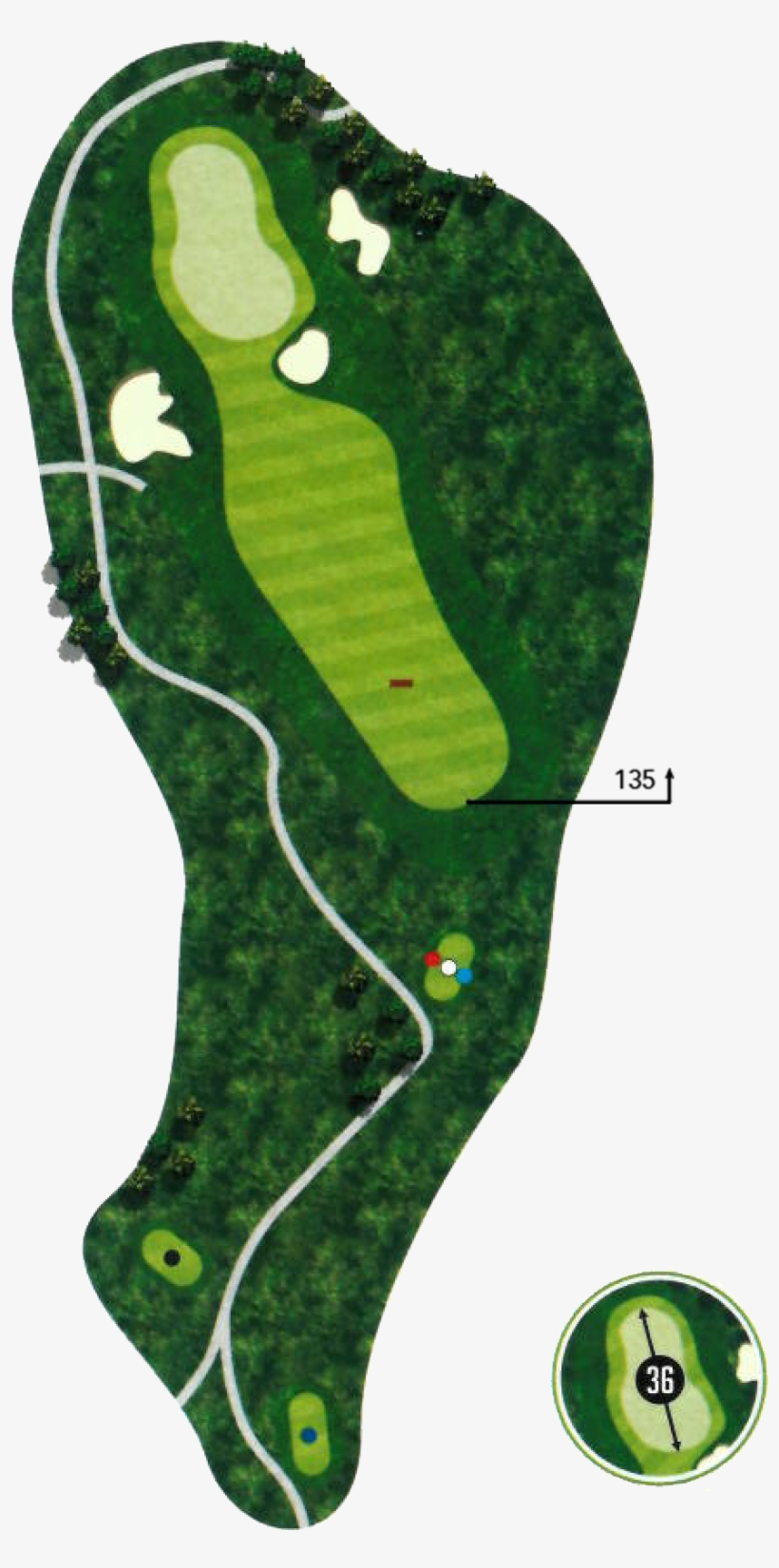 210 Yards - Illustration, transparent png