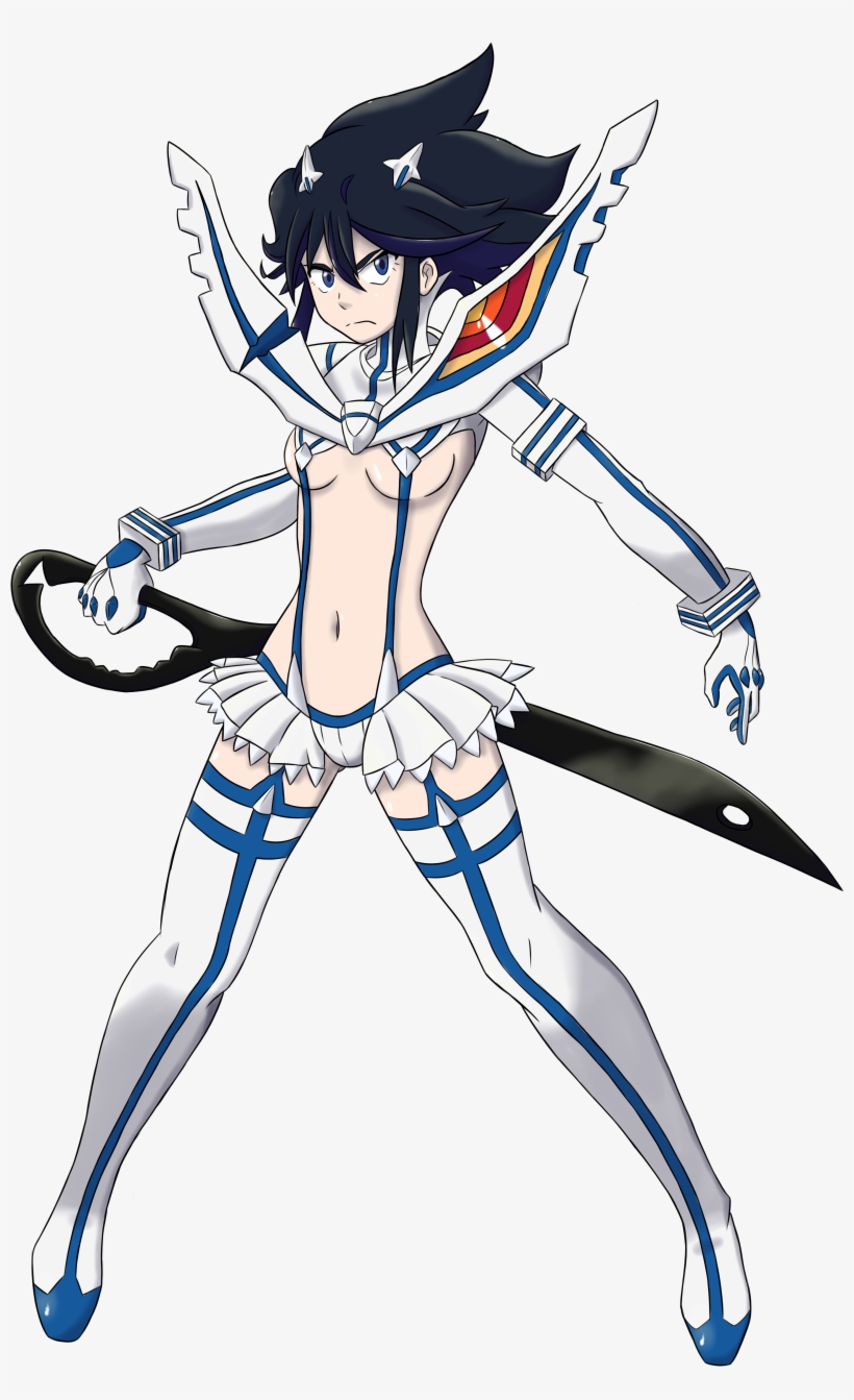 Junketsu Colour Scheme Senketsu/ryuko - Cartoon, transparent png