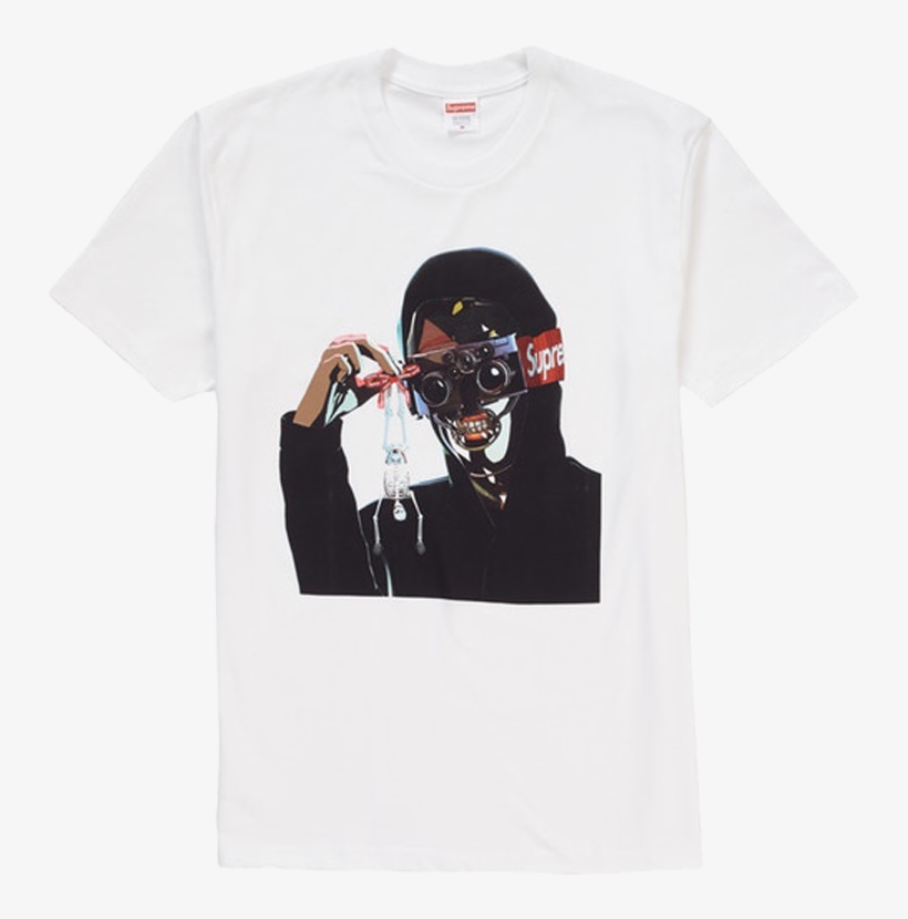 Supreme Creeper Tee White - Revolver, transparent png