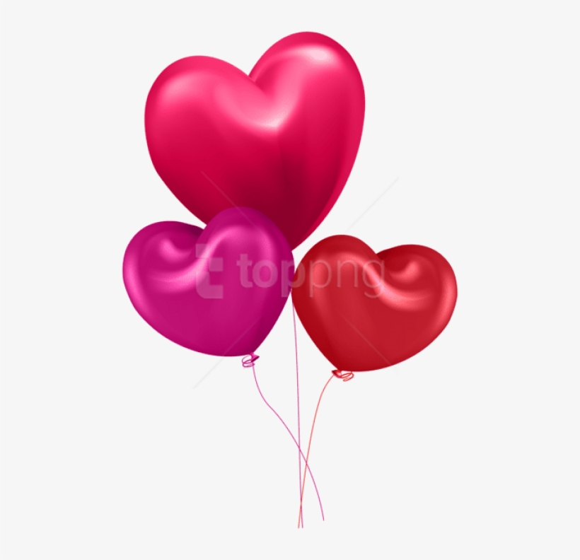 Free Png Download Balloon Hearts Transparent Png Images - Transparent Balloon Hd Png, transparent png