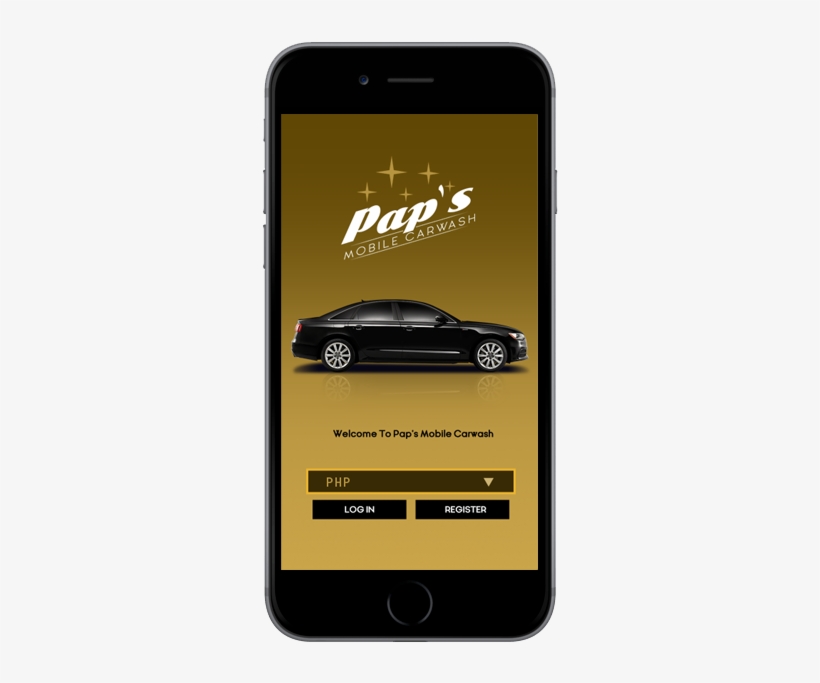 Paps Mobile Carwash Is A New Innovative Way Of Cleaning - Smartphone, transparent png