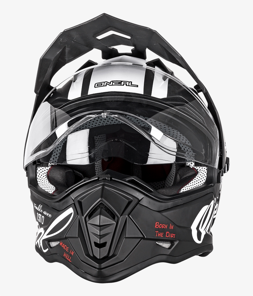 O`neal Sierra Ii Helmet Torment Black/white L - Oneal Sierra Ii Torment, transparent png