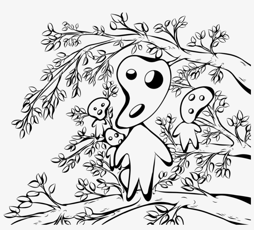 Lineart - Cartoon, transparent png