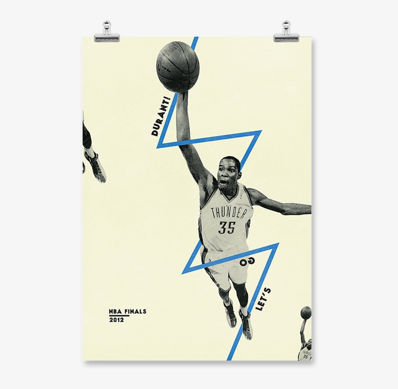 Kevin Durant X Oklahoma Thunder - Goalkeeper, transparent png