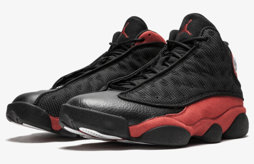 Air Jordan 13 Retro 'bred' - Jordan 13 Bred 2017, transparent png