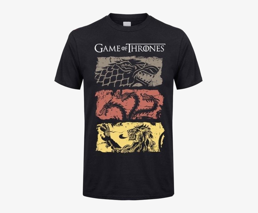 Game Of Thrones 100% Cotton T-shirt - Game Of Thrones Vintage T Shirt, transparent png