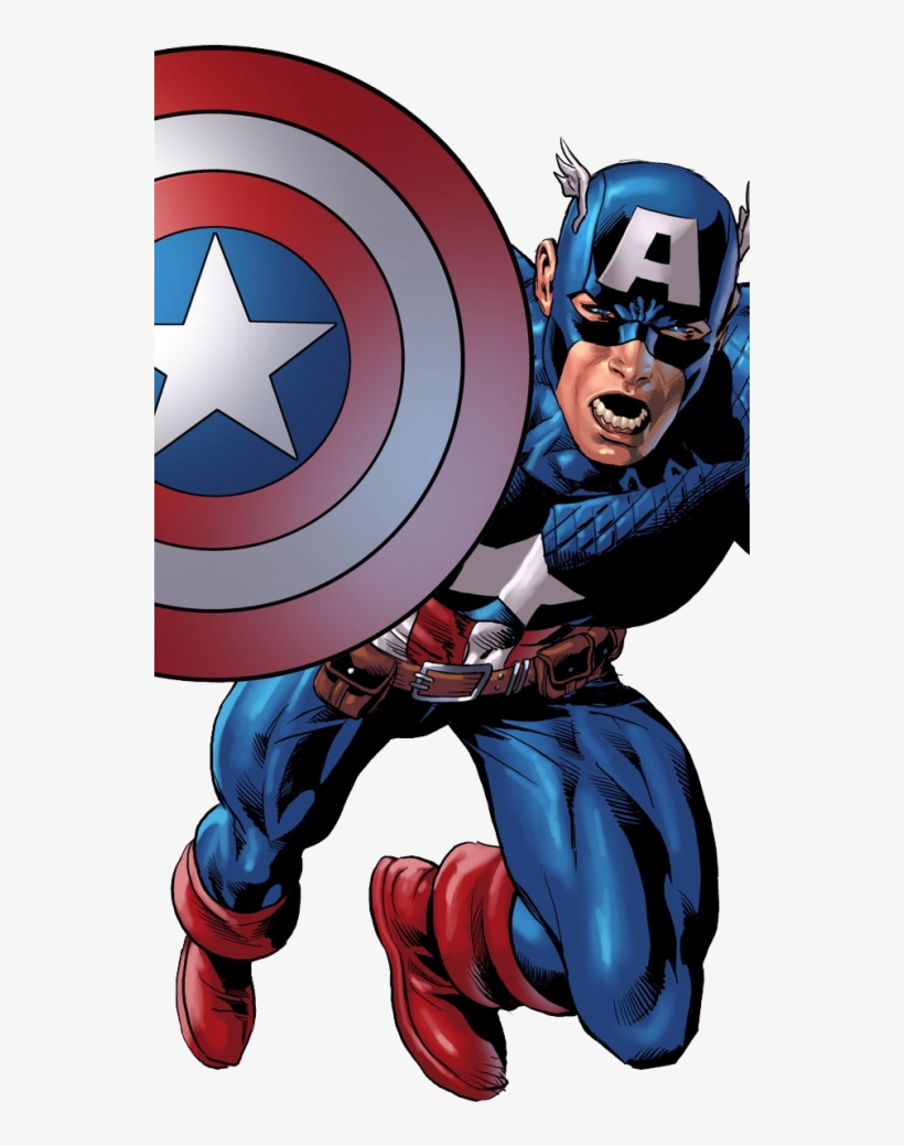 Captain America Png Photos - Captain America Comic Art, transparent png