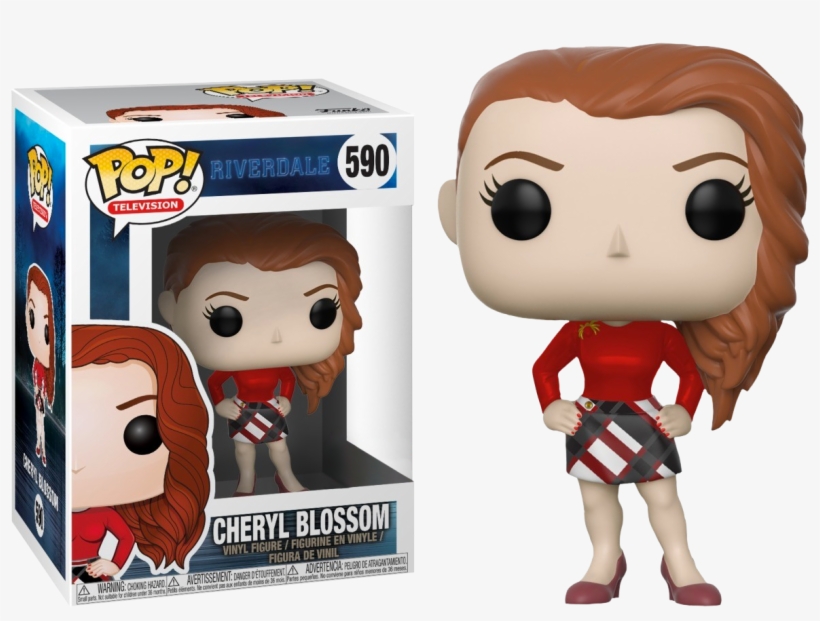 Funko Pop Vinyl - Funko Pop Riverdale Cheryl Blossom, transparent png