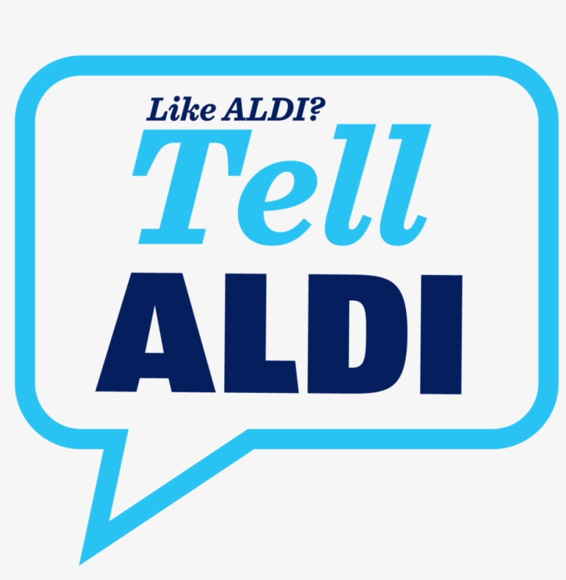 Tellaldi Logo Tagline - Aldi, transparent png