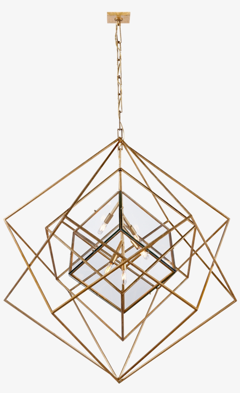 Cubist Large Chandelier - Kelly Wearstler Cubist Large Chandelier, transparent png