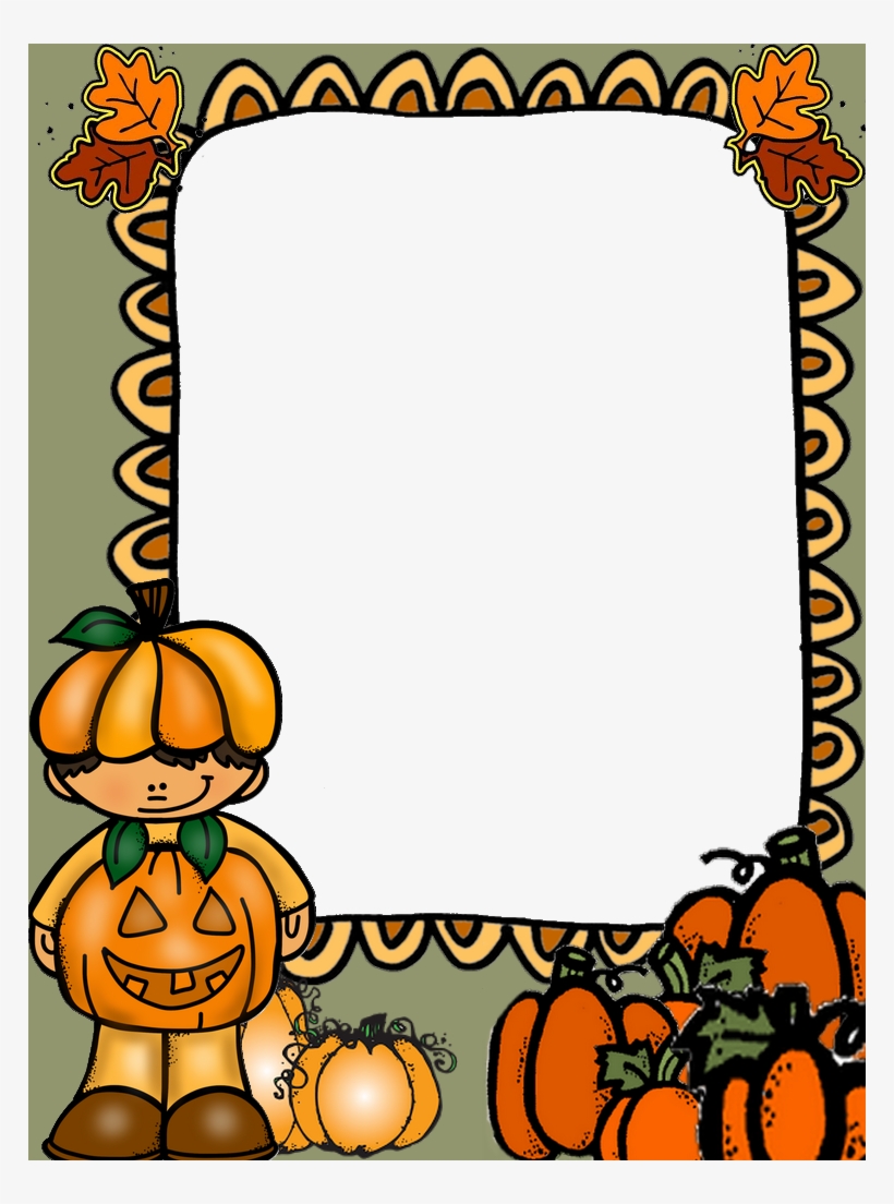 Holiday Market, Borders And Frames, Digital Scrapbooking, - Margen De Thanksgiving, transparent png