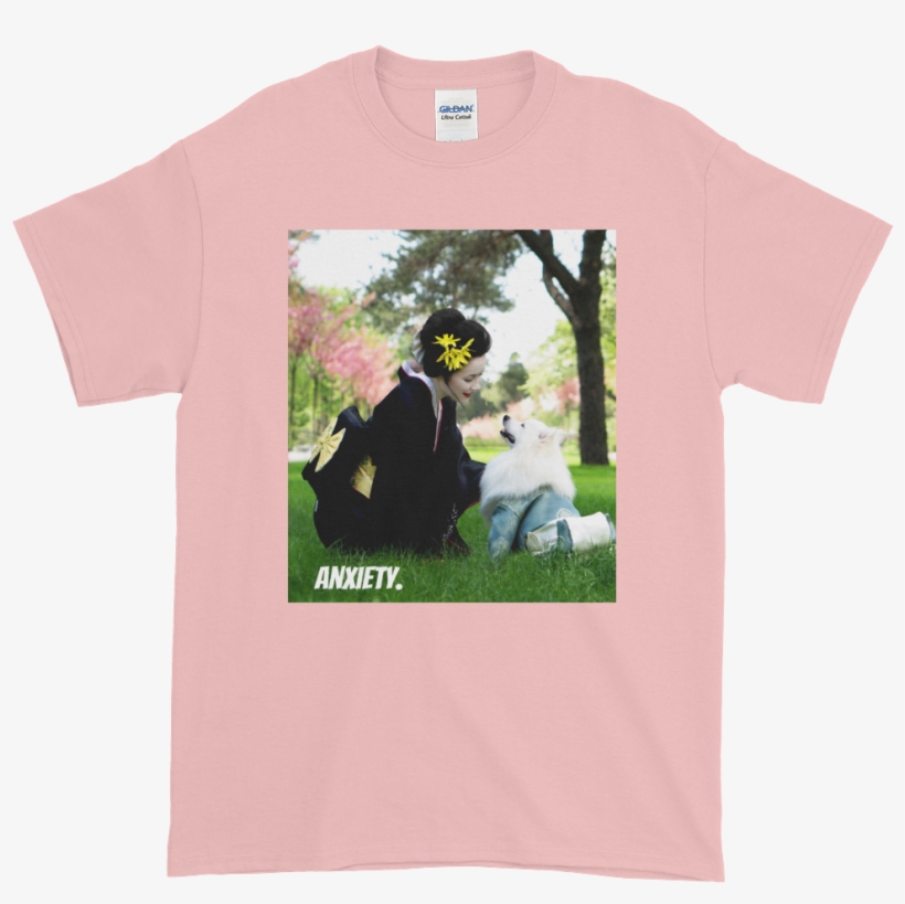 Image Of Doge Tee Pink - Chimpanzee, transparent png