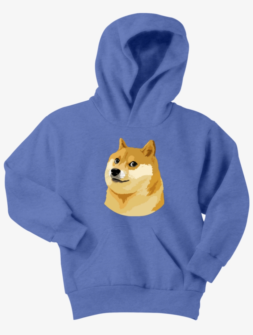 Doge Youth Hoodie - Sweatshirt, transparent png