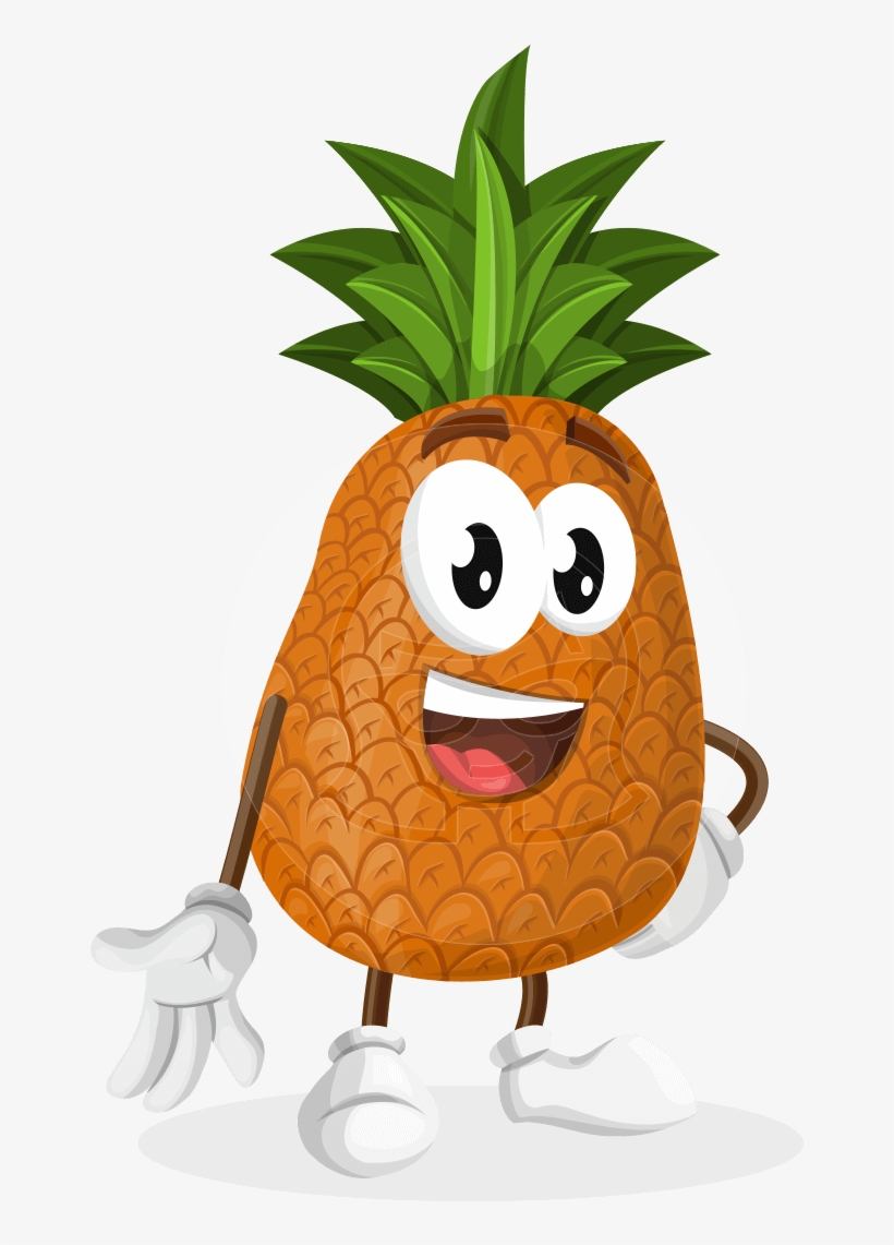 Related - Pineapple Vector Png Cartoon, transparent png