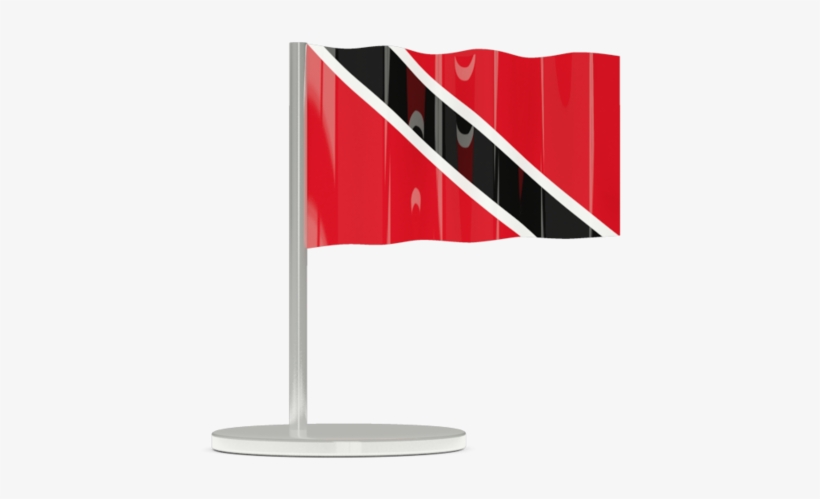 3d Flag Of Trinidad And Tobago - Trinidad And Tobago Flag Printable, transparent png
