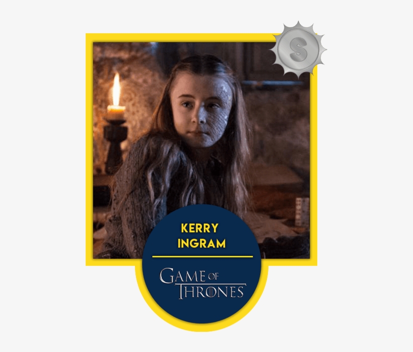 Kerry Ingram Młoda, Brytyjska Aktorka Znana Szerszej - Game Of Thrones Savage Meme, transparent png