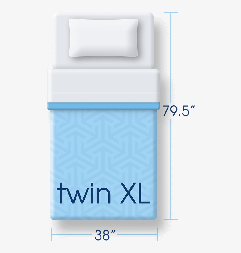 Mattress Size Twin Xl - Size Of Twin Mattress, transparent png