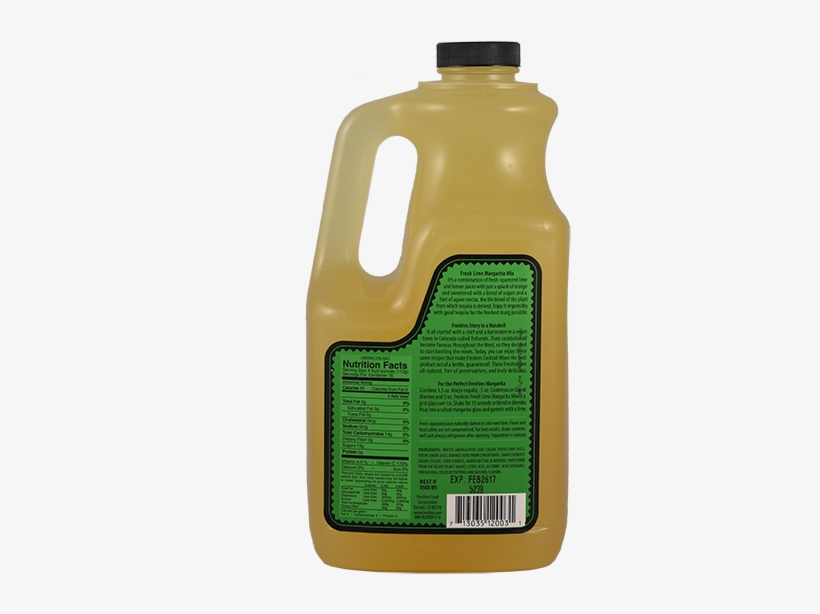 Margarita Fresh Lime - Plastic Bottle, transparent png