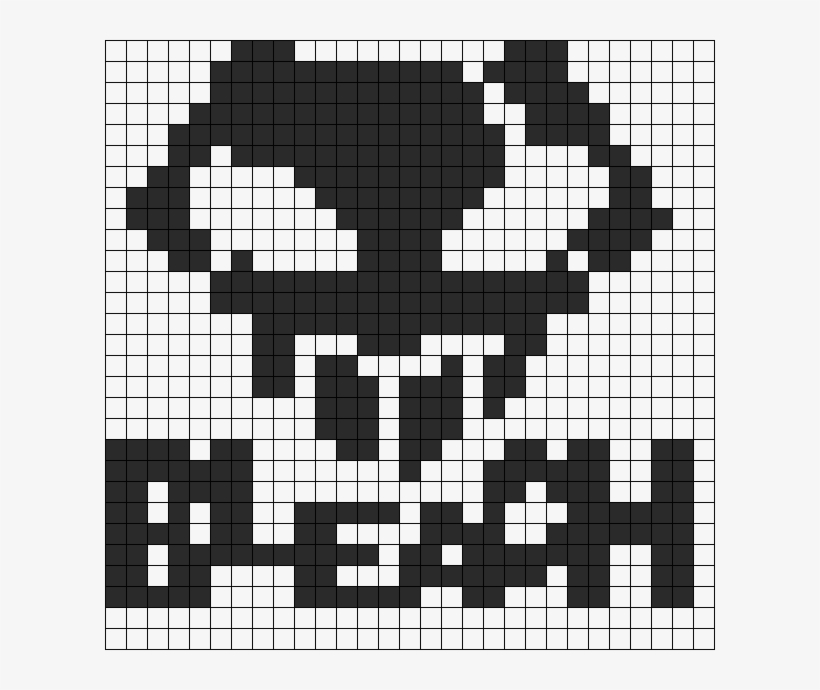 Bleach Perler Bead Pattern / Bead Sprite - Pixel Art Logo Bleach, transparent png