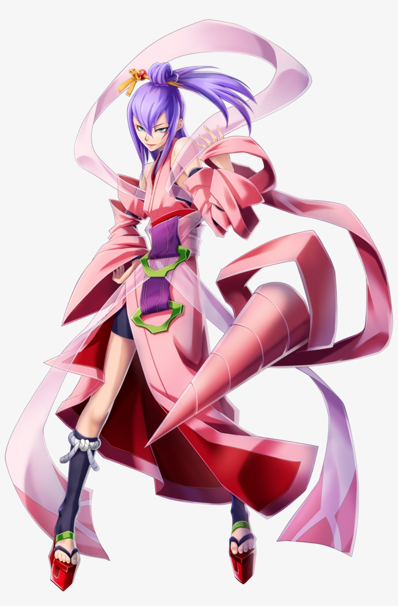 Amane Nishiki - Blazblue Chrono Phantasma Amane - 1290x1902 PNG