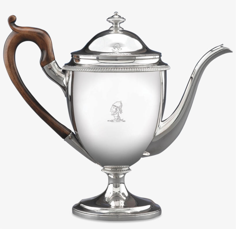 Silver Argyle Pot By Garrard - Teapot, transparent png