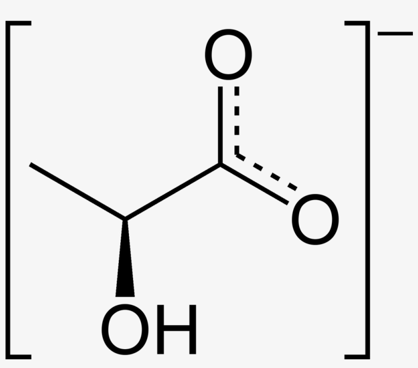 Lactate 2d Skeletal - 1 Methoxy 2 Butanol, transparent png