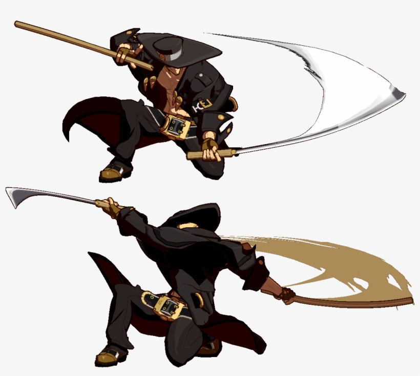 Ggxrd Johnny 2d - Cartoon, transparent png