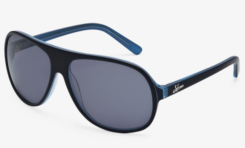 S4 Optics Hansel Gloss Dark Blue Tricolor / Grey Polarized - Gucci Men Sunglasses, transparent png