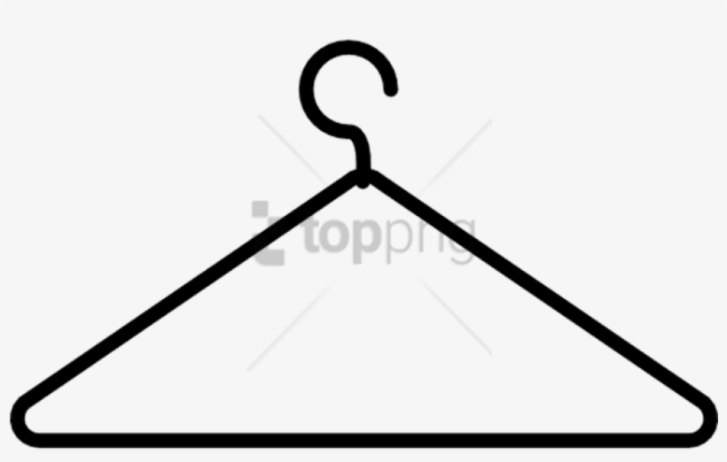 Free Png Coat Hanger Thin Outline Free Vector Icons, transparent png