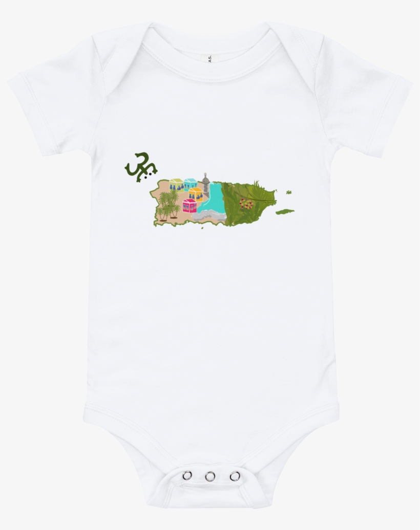 Borinquen Bodysuit - Infant Bodysuit, transparent png