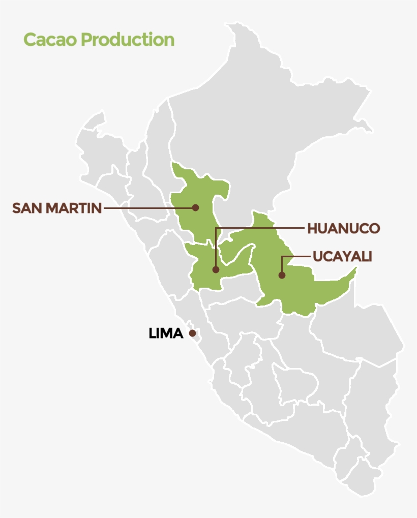 Organiccrops Cacao Production In Peru - Peru Silhouette, transparent png