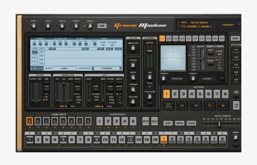 Image Line Groove Machine Plug-in Fl/vst Esd - Groove Machine, transparent png