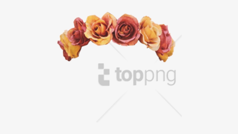 Free Png Clip Are Flower Crown Png Image With Transparent - Flower Crown Tumblr Png, transparent png