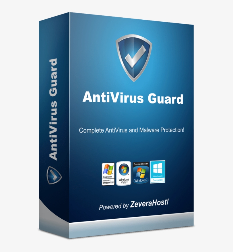 Antivirus Guard Software By Zeverahost - Graphic Design, transparent png