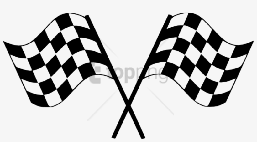 Free Png Finish Line Clip Art Png Png Image With Transparent - Checkered Flag, transparent png