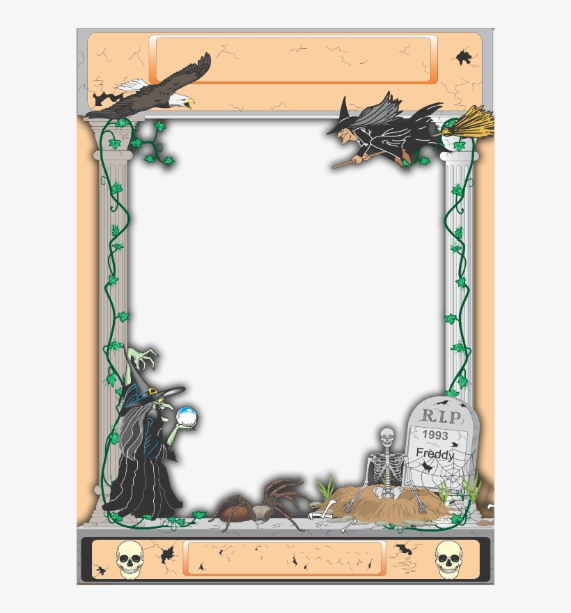 08 Jan 2010 - Moldura De Bruxas, transparent png