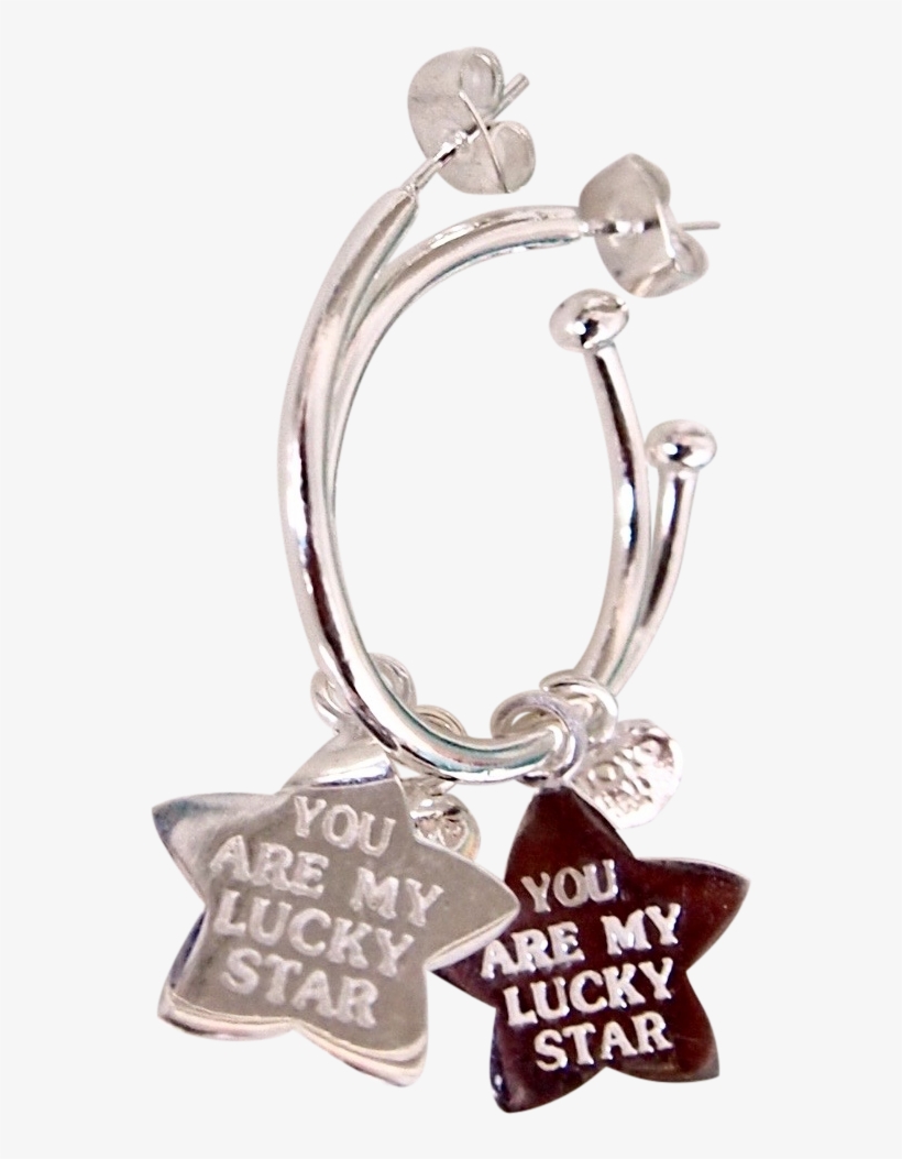 Earring Pipa Lucky Star - Body Jewelry, transparent png