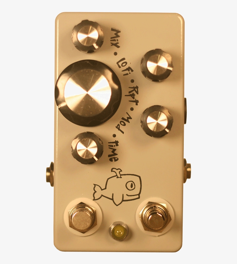 Hungry Robot Pedals The Moby Dick V2 - Brass, transparent png