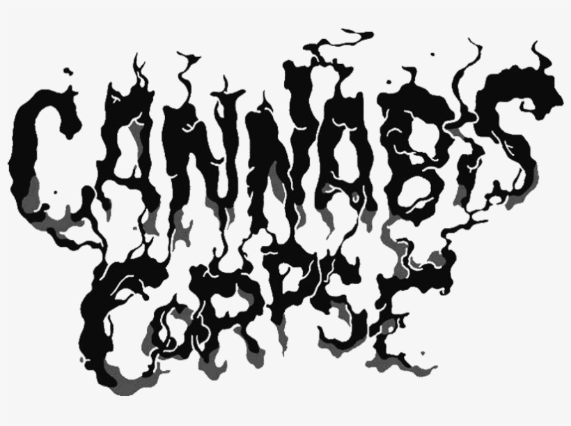 Order Packagedeal - Cannabis Corpse Band Logo, transparent png