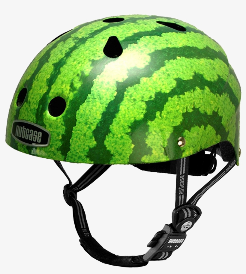 Nutcase Watermelon Bike Helmet, transparent png