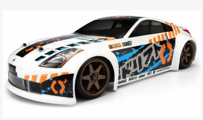 Hpi Sprint 2 Drift Nissan 350z 1 10, transparent png