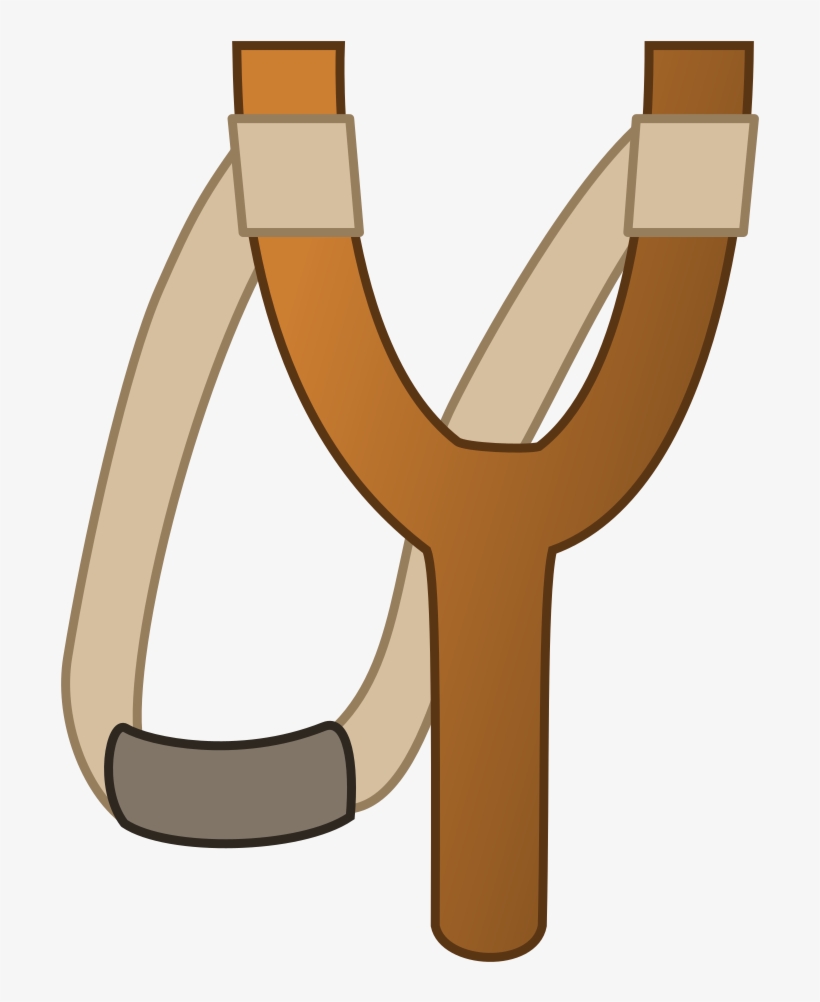 Bronze Slingshot, transparent png