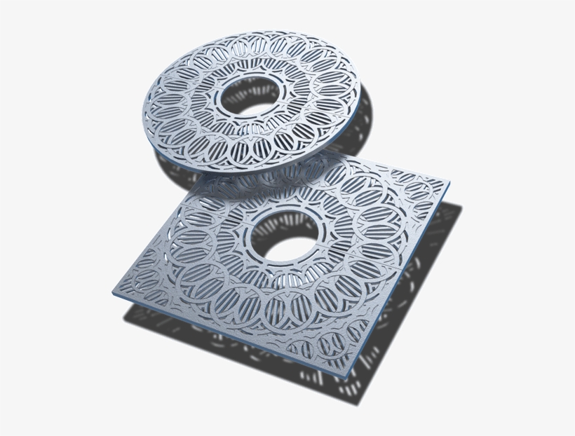 Del Sol Tree Grate - Circle, transparent png