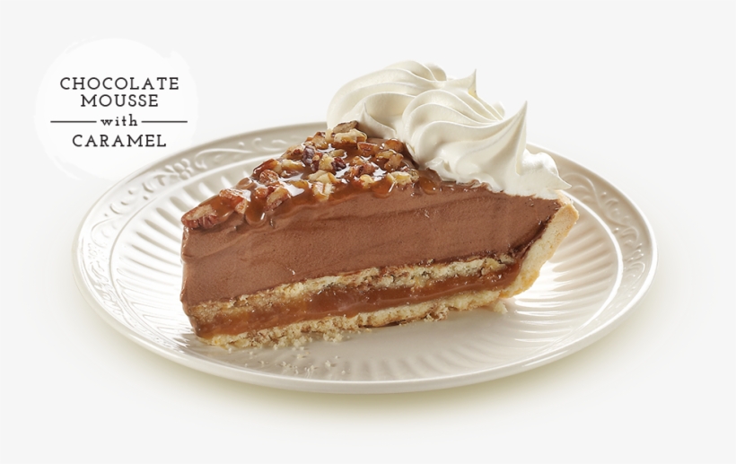 Chocolate Mousse With Caramel - Kuchen, transparent png