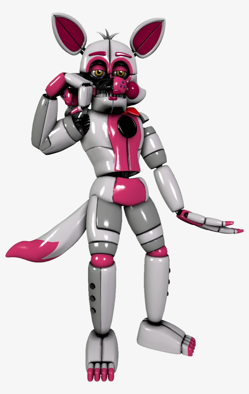 Funtime Foxy - Mecha, transparent png