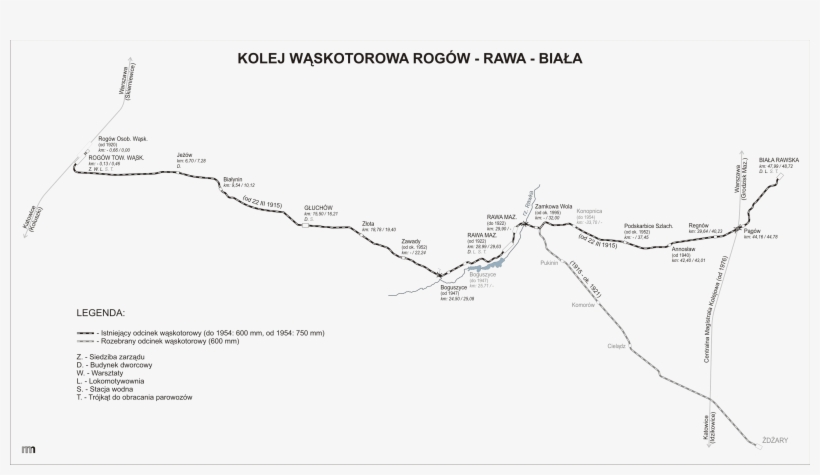 Plik - Rogów-mapa - Map, transparent png