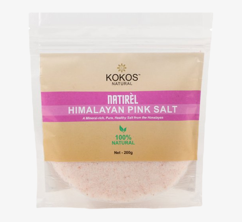 Natirèl Himalayan Pink Salt 200gms - Cosmetics, transparent png